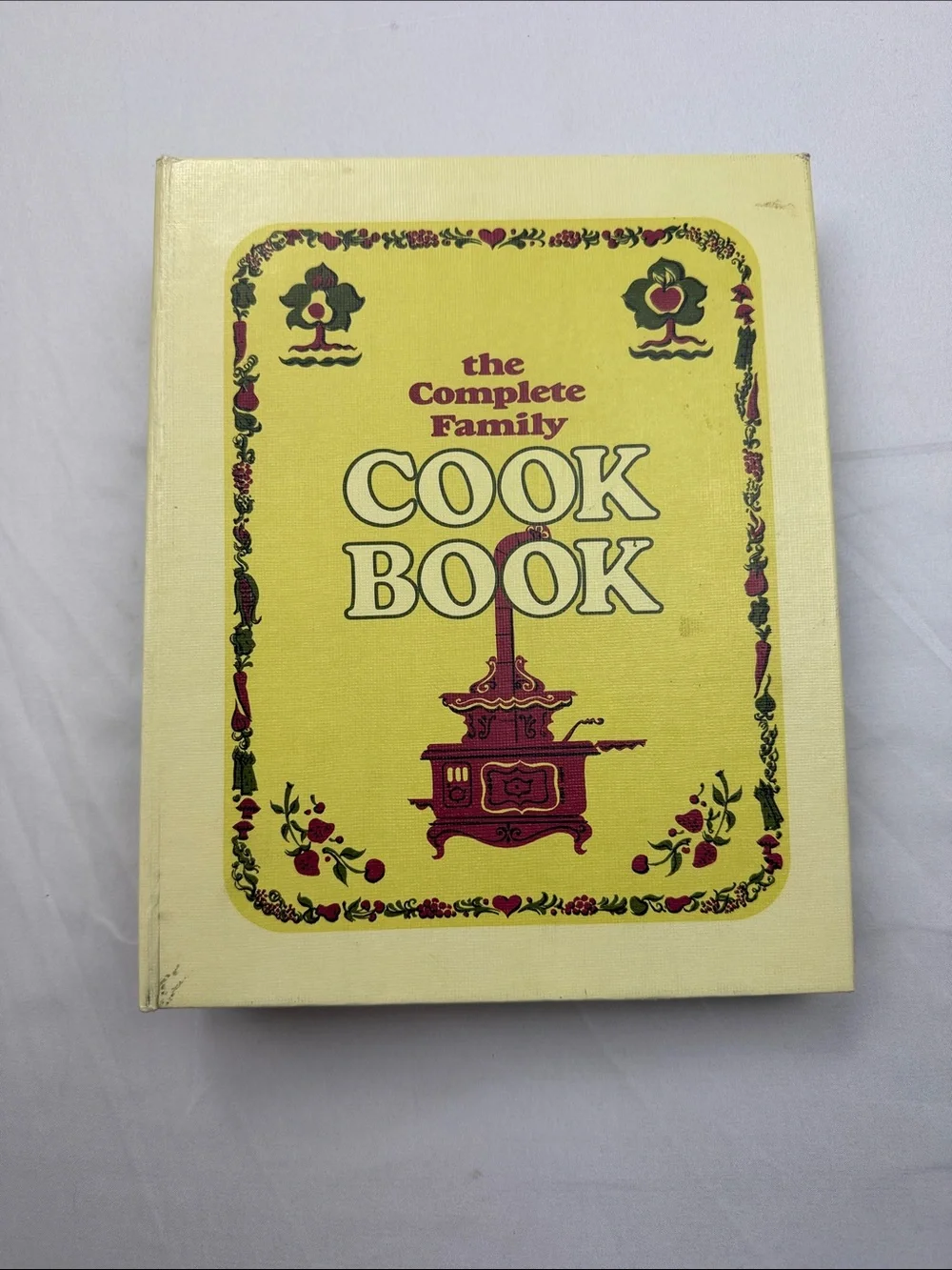 Vintage “The Complete Family Cook Book”- Hardcover 3 ring-binder style.